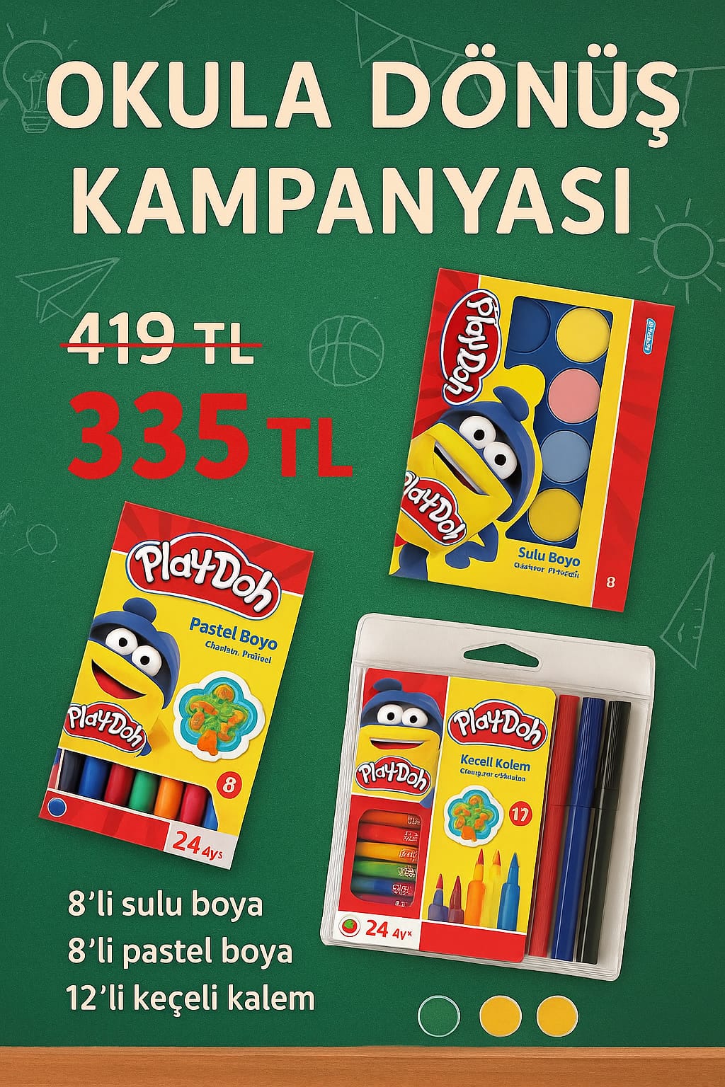 Okul Boya Çeşitleri